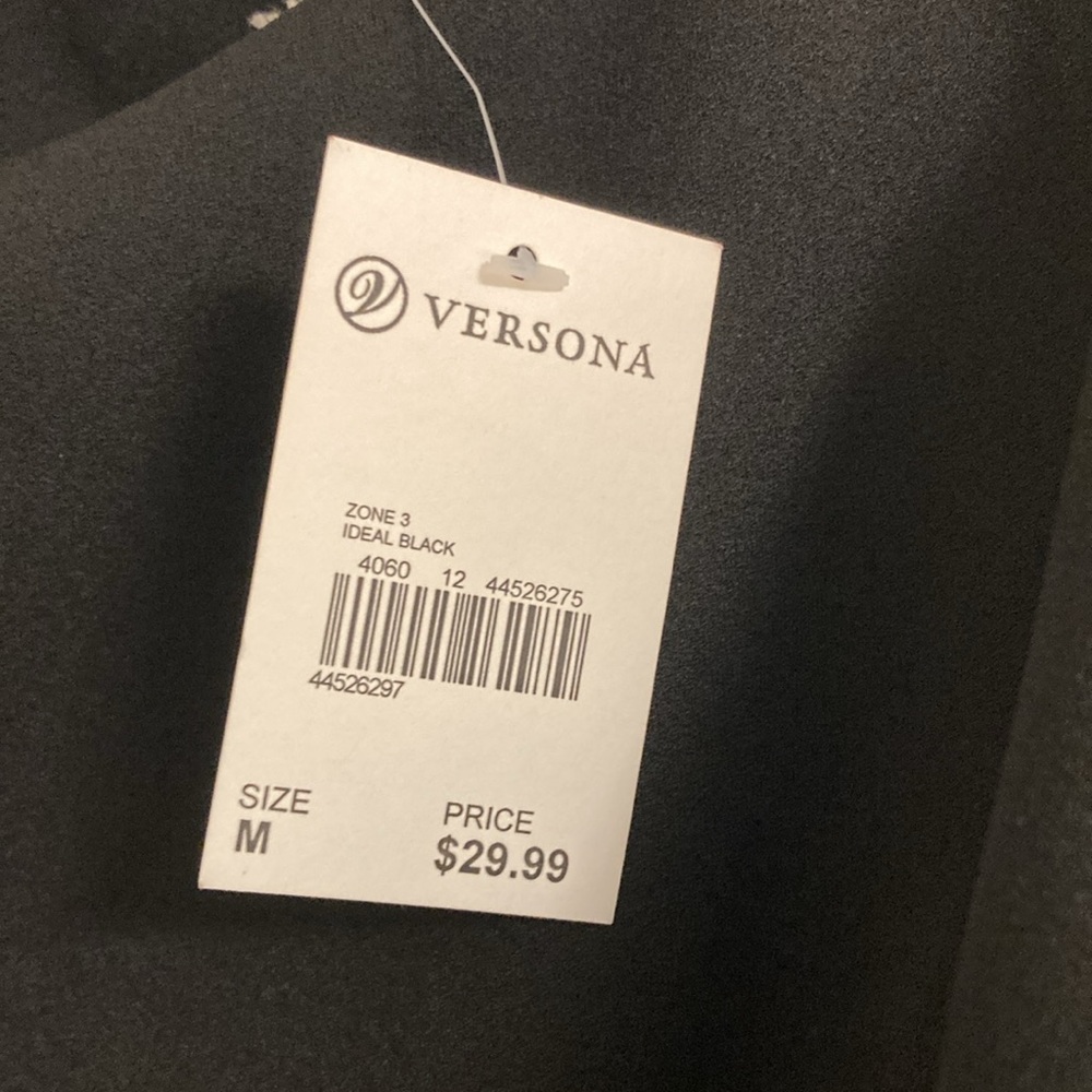 NWT- Versona / Melloday Black Top - Picture 2 of 8